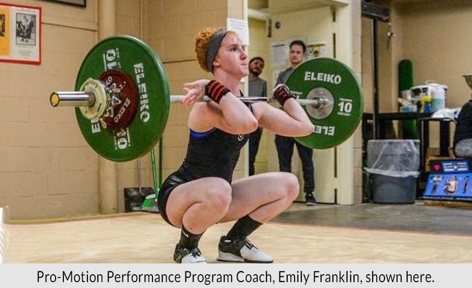 Pro-Motion Performance coach & olympic trainer